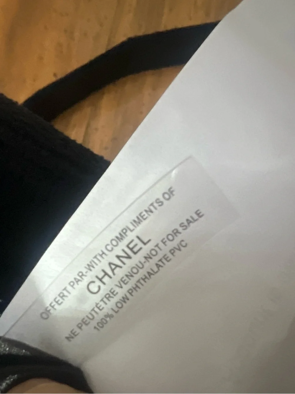 Chanel precision VIP Black Suede GWP Crossbody Messenger Bag